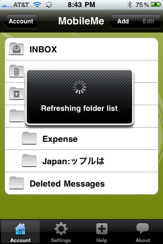 FolderBuddy Refresh Folder List